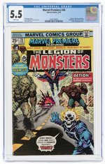 MARVEL PREMIERE #28 FEBRUARY 1976 CGC 5.5 FINE- (FIRST LEGION OF MONSTERS).