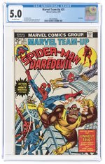 MARVEL TEAM-UP #25 SEPTEMBER 1974 CGC 5.0 VG/FINE.