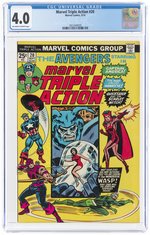 MARVEL TRIPLE ACTION #20 SEPTEMBER 1974 CGC 4.0 VG.