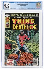 MARVEL TWO-IN-ONE #54 AUGUST 1979 CGC 9.2 NM-.