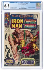 TALES OF SUSPENSE #91 JULY 1967 CGC 6.5 FINE+.