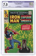 TALES OF SUSPENSE #82 OCTOBER 1966 CGC RESTORED 7.0 SLIGHT (C-1) FINE/VF (FIRST ADAPTOID).