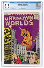 UNKNOWN WORLDS #28 DECEMBER 1962-JANUARY 1963 CGC 3.5 VG-.