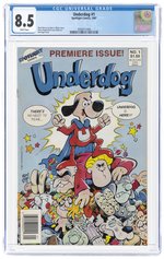 UNDERDOG #1 1987 CGC 8.5 VF+.