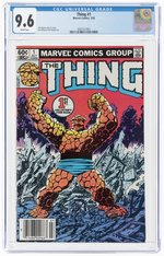 THING #1 JULY 1983 CGC 9.6 NM+.