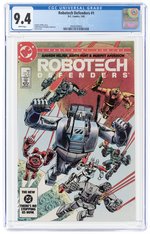 ROBOTECH DEFENDERS #1 JANUARY 1985 CGC 9.4 NM.