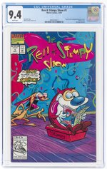 REN & STIMPY SHOW #1 DECEMBER 1992 CGC 9.4 NM.