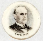 PORCELAIN MCKINLEY PORTRAIT STUD.