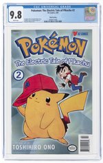 POKEMON: THE ELECTRIC TALE OF PIKACHU #2 MARCH 1999 CGC 9.8 NM/MINT (THIRD PRINTING).