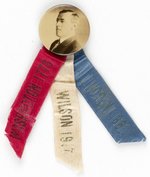 WILSON 1917 INAUGURATION BUTTON W/ RIBBONS.