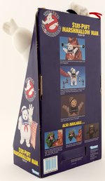 THE REAL GHOSTBUSTERS STAY-PUFT MARSHMALLOW MAN PLUSH TOY IN BOX.