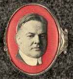 HERBERT HOOVER RED PORTRAIT RING.