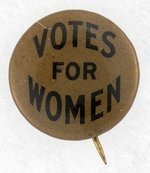 VOTES FOR WOMEN SUFFRAGE BUTTON.