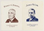 HARDING AND COX 1920 PORTRAIT PLAYING CARDS.