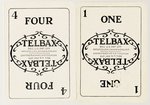 HARDING AND COX 1920 PORTRAIT PLAYING CARDS.