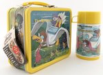 THE RESCUERS ALADDIN LUNCH BOX AND THERMOS.
