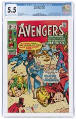 AVENGERS #83 DECEMBER 1970 CGC 5.5 FINE-.