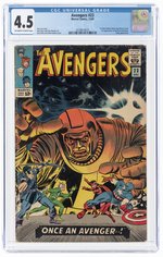 AVENGERS #23 DECEMBER 1965 CGC 4.5 VG+.