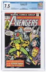 AVENGERS #135 MAY 1975 CGC 7.5 VF-.