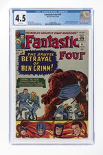 FANTASTIC FOUR #41 AUGUST 1965 CGC 4.5 VG+.