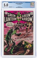 GREEN LANTERN VOL. 2 #77 JUNE 1970 CGC 5.0 VG/FINE.