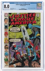 JUSTICE LEAGUE OF AMERICA #78 FEBRUARY 1970 CGC 8.0 VF.