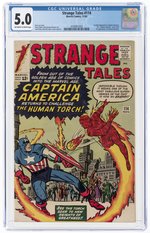 STRANGE TALES #114 NOVEMBER 1963 CGC 5.0 VG/FINE.