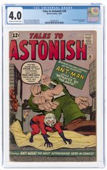 TALES TO ASTONISH #38 DECEMBER 1962 CGC 4.0 VG.