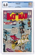 BATMAN #161 FEBRUARY 1964 CGC 6.0 FINE.