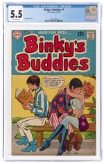 BINKY'S BUDDIES #1 JANUARY-FEBRUARY 1969 CGC 5.5 FINE-.