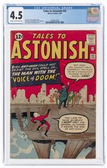 TALES TO ASTONISH #42 APRIL 1963 CGC 4.5 VG+.