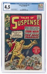 TALES OF SUSPENSE #44 AUGUST 1963 CGC 4.5 VG+.