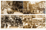 “OLD HOME WEEK, POTTSVILLE PA, REAL PHOTO PARADE POSTCARDS.