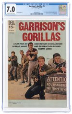 GARRISON'S GORILLAS #5 OCTOBER 1969 CGC 7.0 FINE/VF.