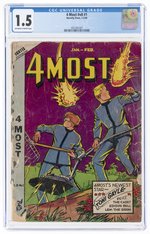 4MOST VOL. 8 #1 (#32) JANUARY-FEBRUARY 1949 CGC 1.5 FAIR/GOOD.