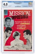 MISSION IMPOSSIBLE #1 MAY 1967 CGC 4.0 VG.