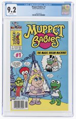 MUPPET BABIES #1 JUNE 1993 CGC 9.2 NM-.