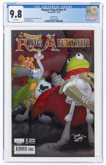 MUPPET KING ARTHUR #1 DECEMBER 2009 CGC 9.8 NM/MINT (VARIANT COVER B).