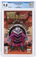 MUPPET ROBIN HOOD #3 JUNE 2009 CGC 9.8 NM/MINT (VARIANT COVER B).