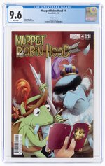 MUPPET ROBIN HOOD #4 JULY 2009 CGC 9.6 NM+ (VARIANT COVER B).