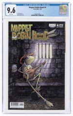 MUPPET ROBIN HOOD #4 JULY 2009 CGC 9.6 NM+ (VARIANT COVER B).