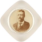 ROOSEVELT SEPIA PORTRAIT PAPERWEIGHT.