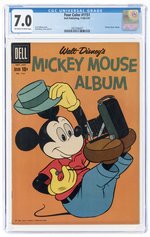 FOUR COLOR #1151 NOVEMBER 1960-JANUARY 1961 CGC 7.0 FINE/VF (MICKEY MOUSE ALBUM).