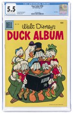 FOUR COLOR #782 MARCH 1957 CGC 5.5 FINE- (WALT DISNEY'S DUCK ALBUM).