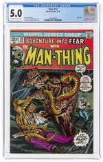 FEAR #12 FEBRUARY 1973 CGC 5.0 VG/FINE.