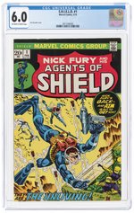 S.H.I.E.L.D. #1 FEBRUARY 1973 CGC 6.0 FINE.