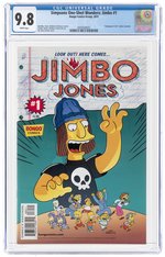 SIMPSONS ONE-SHOT WONDERS: JIMBO #1 2015 CGC 9.8 NM/MINT.