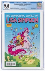 SIMPSONS ONE-SHOT WONDERS: LISA #1 DECEMBER 2013 CGC 9.8 NM/MINT.