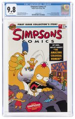 SIMPSONS COMICS #1 1993 CGC 9.8 NM/MINT.