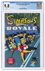 SIMPSONS COMICS ROYALE #NN 2001 CGC 9.8 NM/MINT.